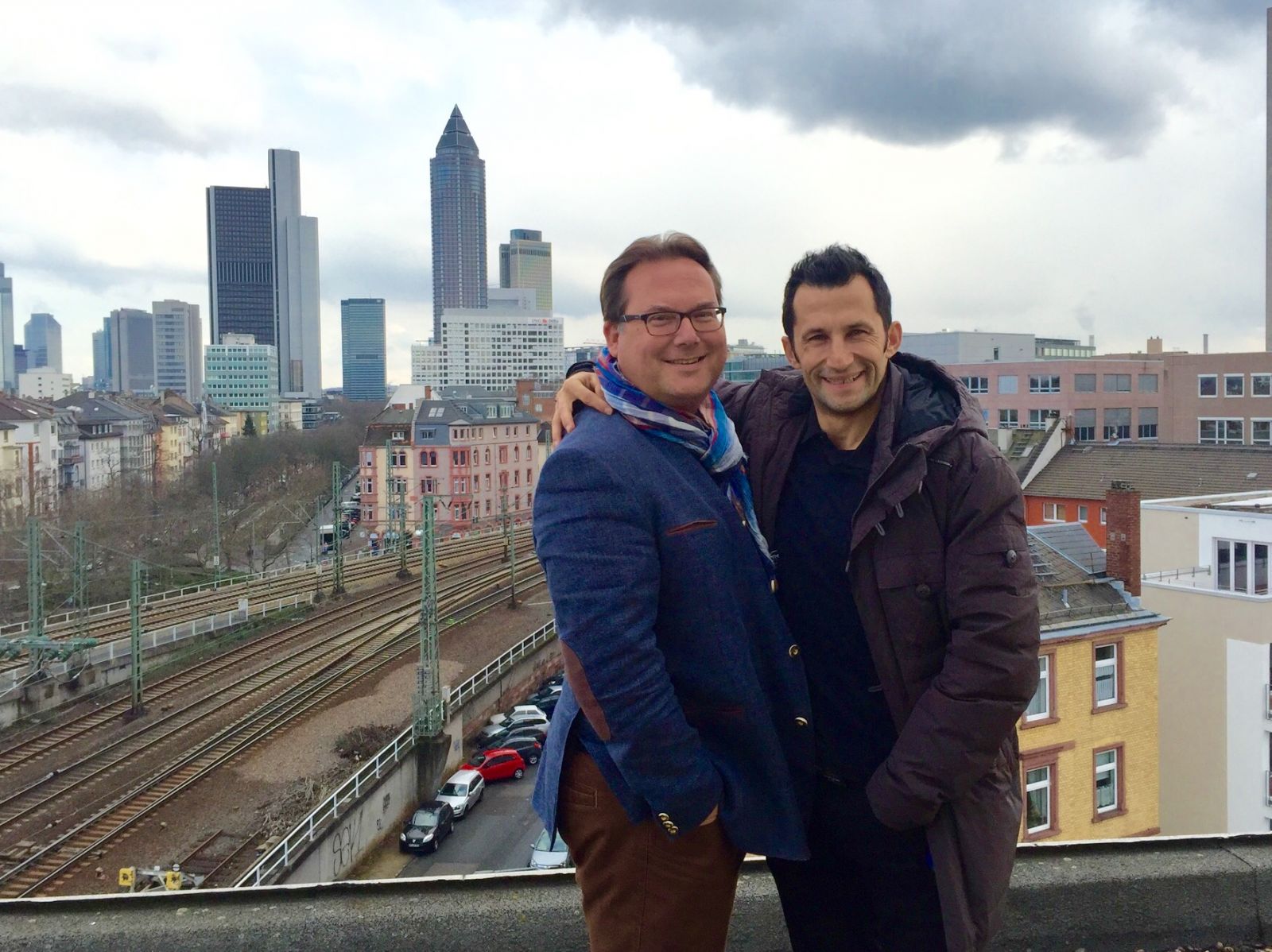 Michael Schramm und Hasan Salihamidžić